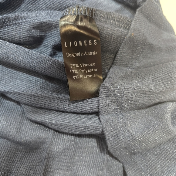 LIONESS Field Of Dreams Dress in Navy - Picture 7 of 13